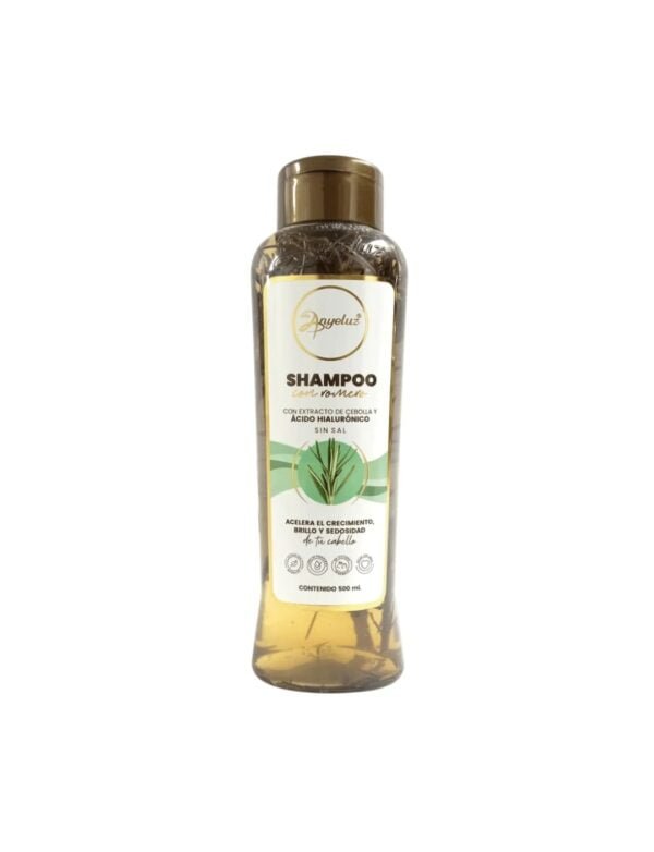 Shampoo de romero Más que bella