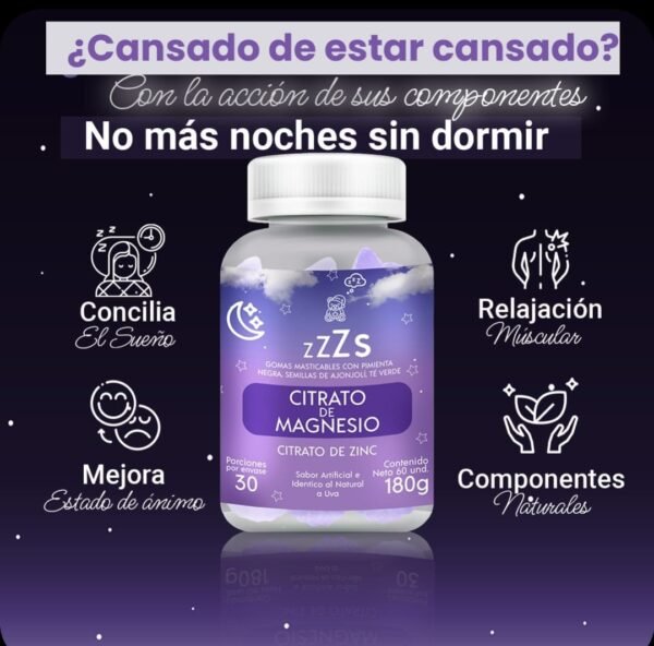 Gomitas de Citrato de Magnesio - Imagen 3