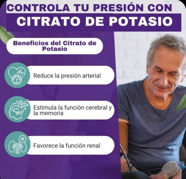 Citrato de potasio en polvo XK- 18 x 450g - Imagen 3